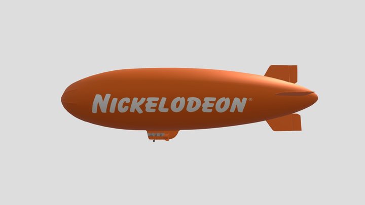 nickelodeon-blimp-gta-v 3D Model