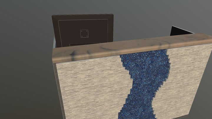 Little Creek Counter 3D Model