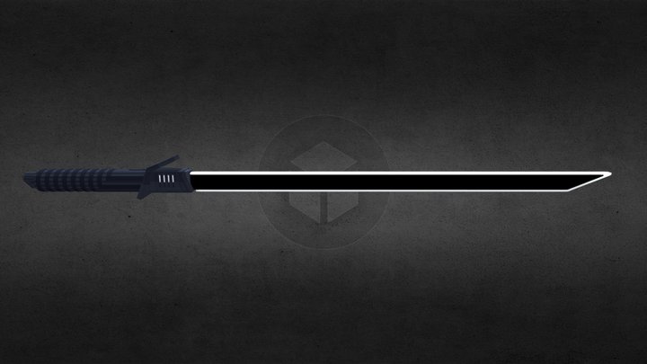 Darksaber - Minecraft 3D 3D Model