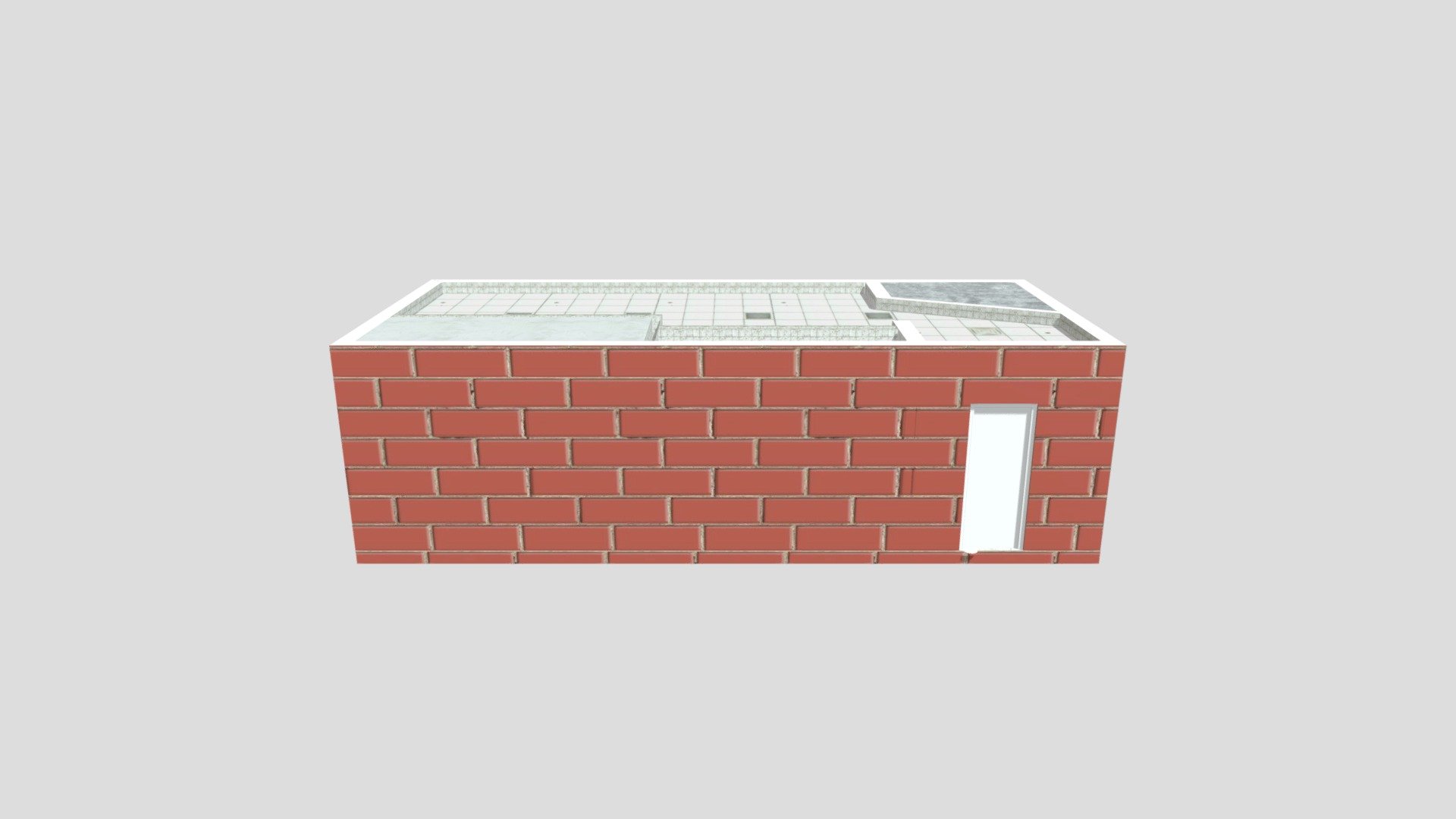 Public Restroom — Sketchfab embed 3D viewer