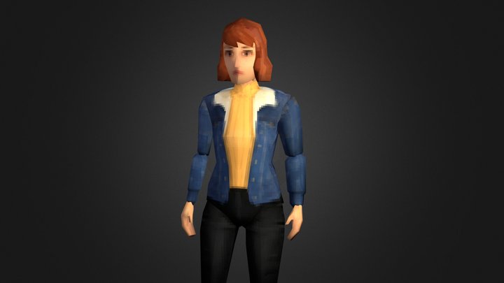 Low poly character (Spot) 3D Model
