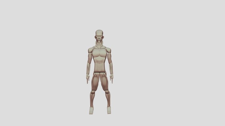 Spiderman Blocking 3D Model