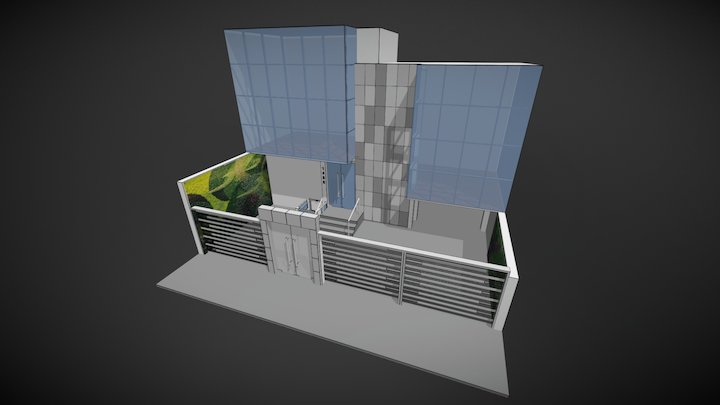 3D Clínica Proctosalud 3D Model
