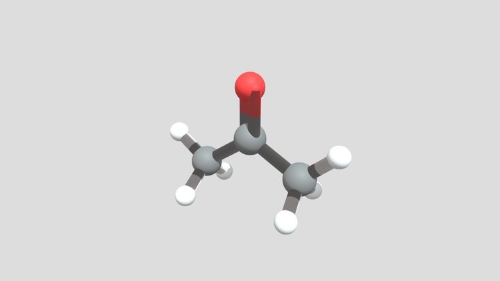 Acetone – Modello 3D gratuito STL