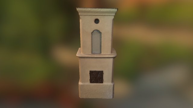 Ivar Arosenius kakelugn 3D Model