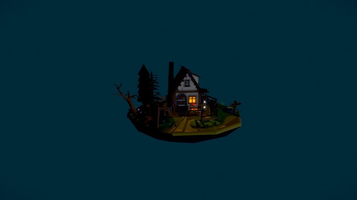 The Thankful Glory - Fantasy Tavern 3D Model