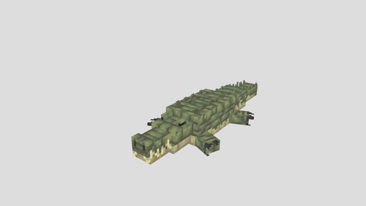 Nile crocodile 3D Model