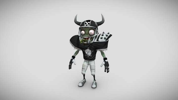 Berserker Zombie - PVZ Garden Warfare – Modelo 3D gratuito STL