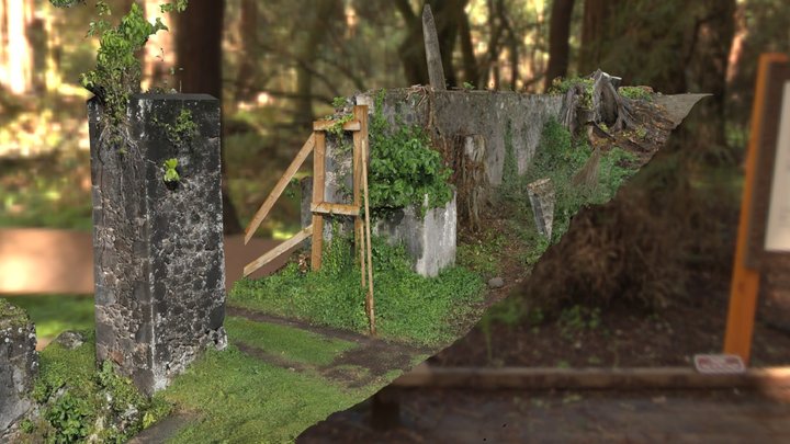 MurCoursier_Sucrerie Guadeloupe 3D Model