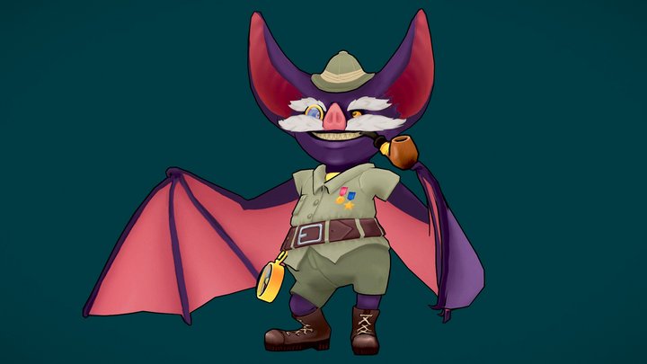 Bat Explorer 3D Model