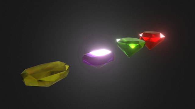 Spyro Gems 3D Model