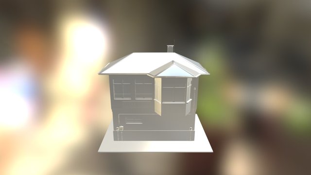 Apleistas namas 3D Model