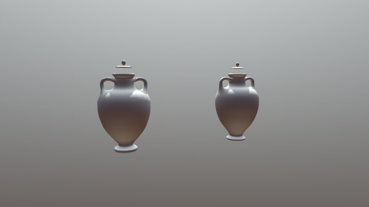 Neck Amphora 3D Model