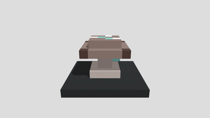Dungeon Mushroom - Voxel 32x32 – Modello 3D gratuito STL