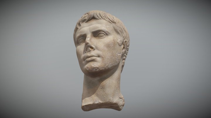 Busto de Augusto 3D Model