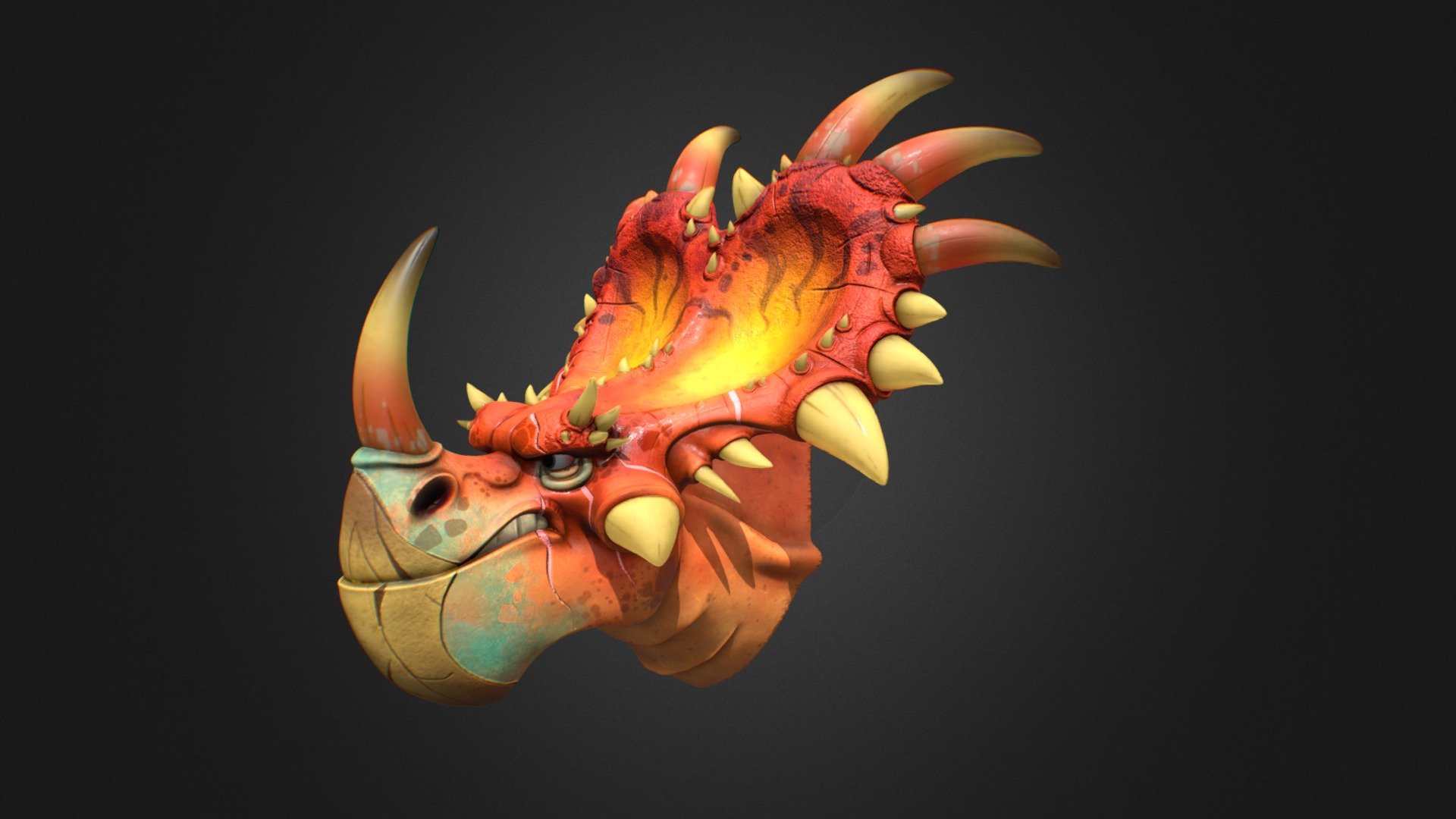 Styracosaurus "The Chief" (FanArt)