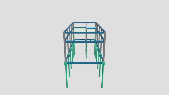 Projeto Renato - Galpão 2 3D Model