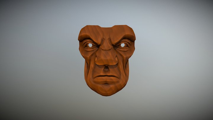 Sculptember Day 2 Partial retopo 3D Model
