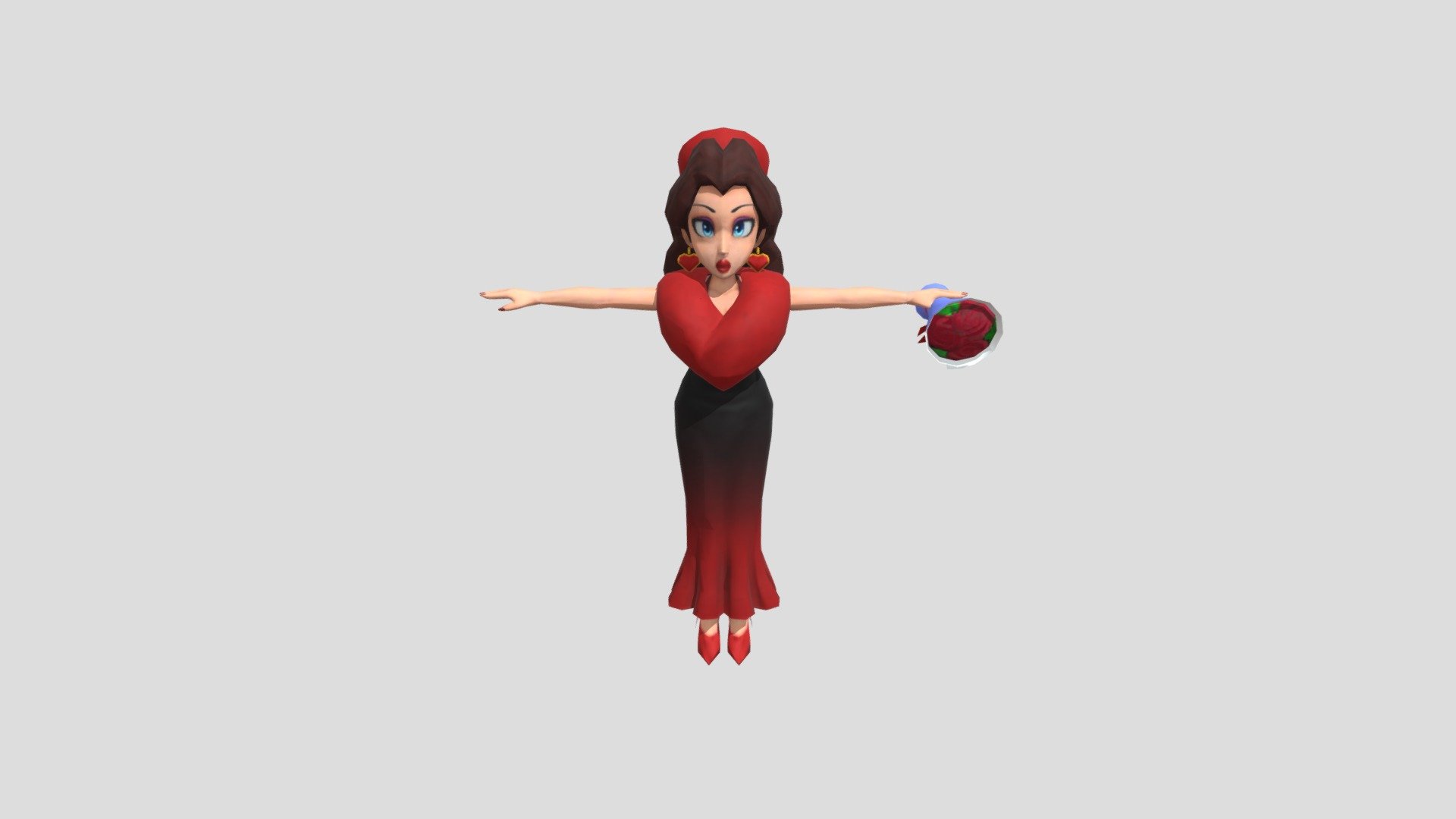 Mario Kart Tour Pauline (Rose) - Download Free 3D model by Star (@TrixxXOX)  [d6e4c94], image size:1920x1080