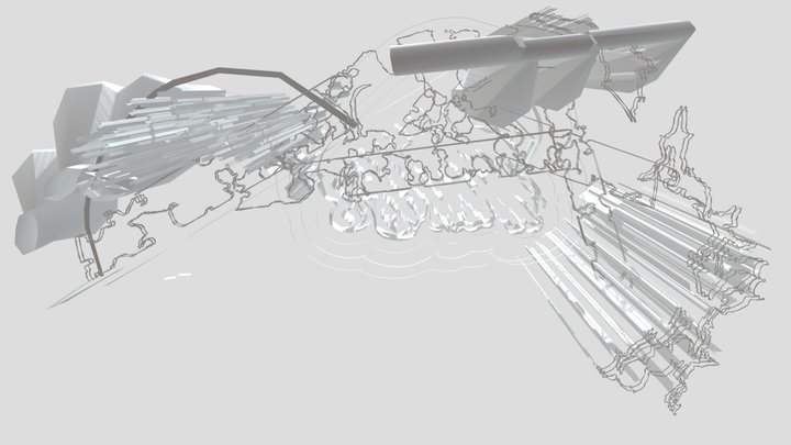 DisalinizationPlantDigitalModel 3D Model