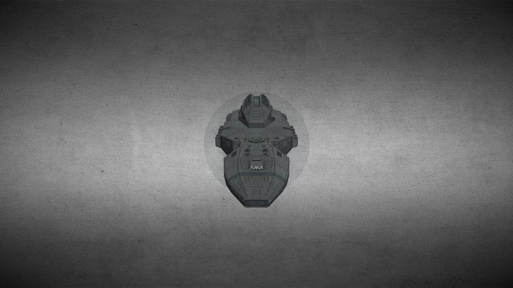 Colonial Guardian Gunstar 3D Model