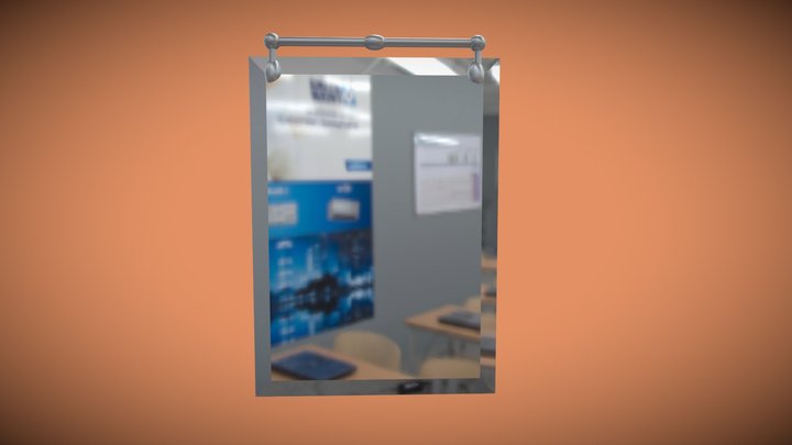 Bathroom Mirror | PBR Model 3D Model