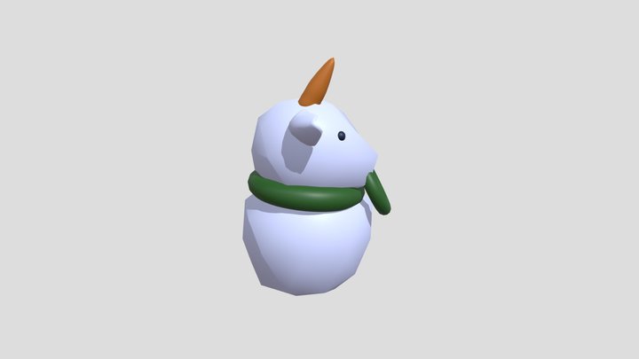Snow Ox 3D Model
