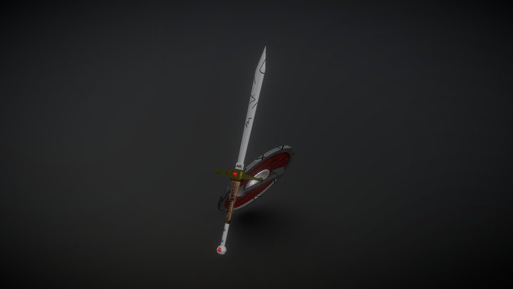 Sword and Shield 2.0 3D Model