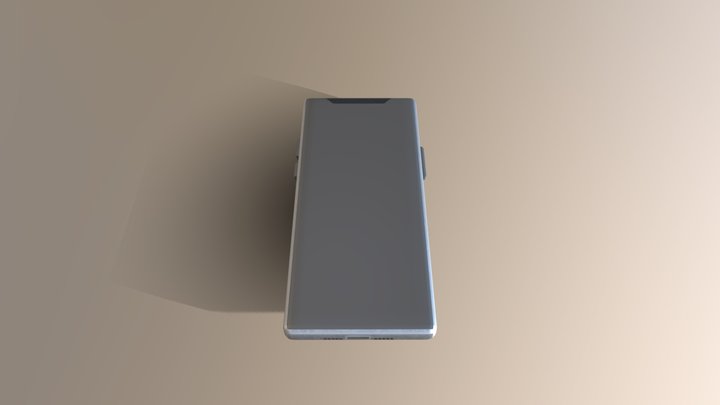 iPhone X 3D Model