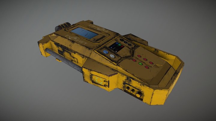 Stasis pod 3D Model