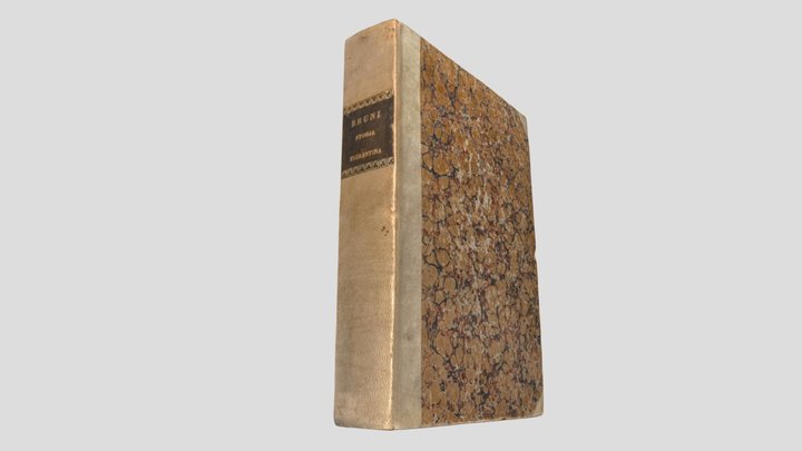 Old book in Photogrammetry 3D Model