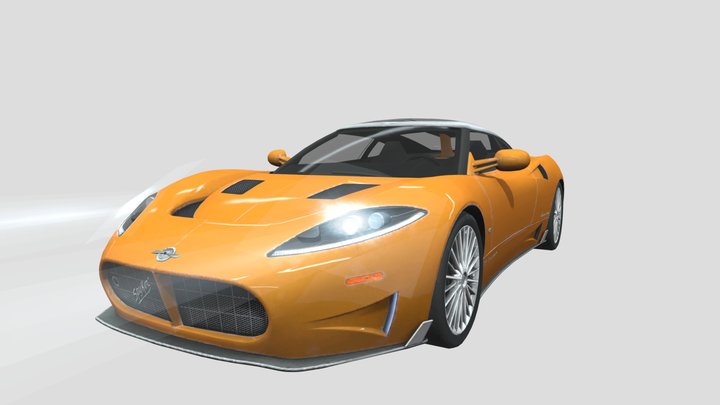 spyker c8 preliator – Gratis 3D-model STL