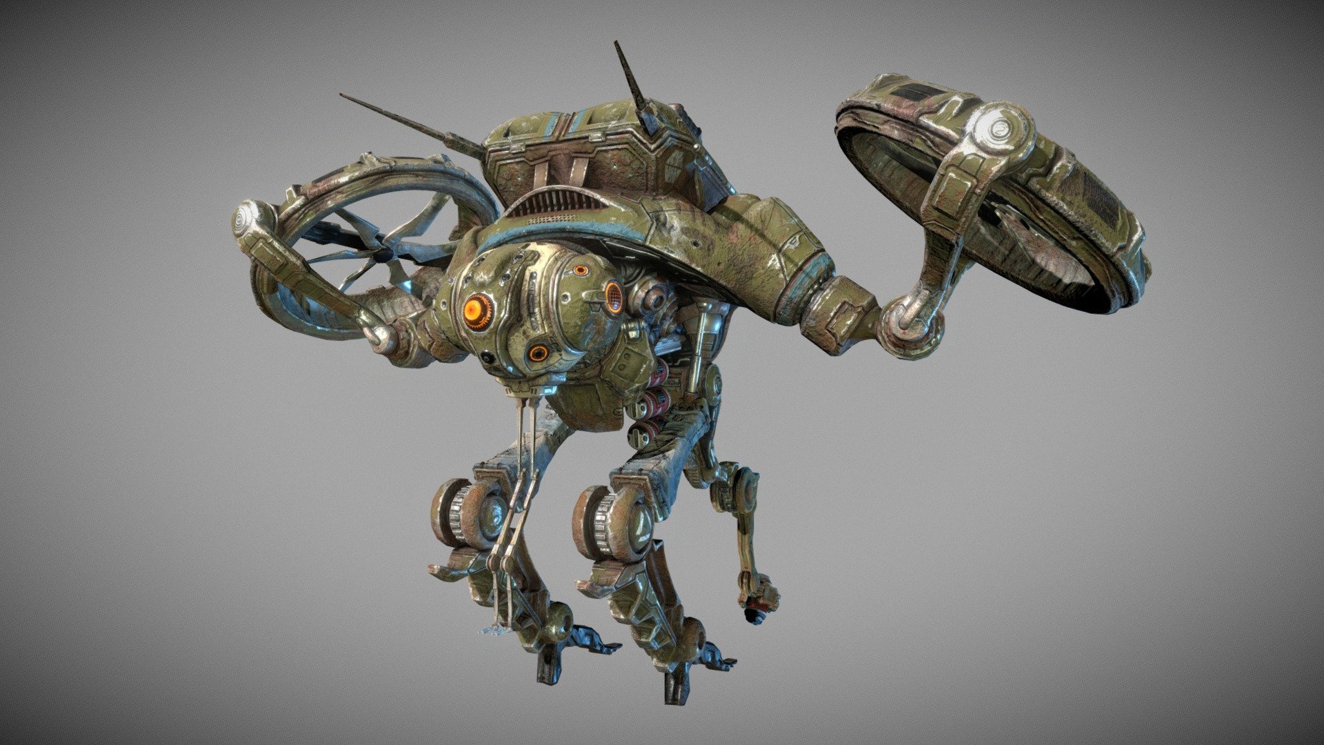 Drone - 3D model by Fedor Karpilenko (@FedorKarpilenko) [d6e9f19 ...