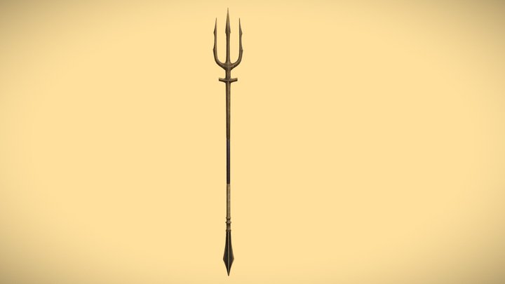 Golden Trident – Modello 3D gratuito STL