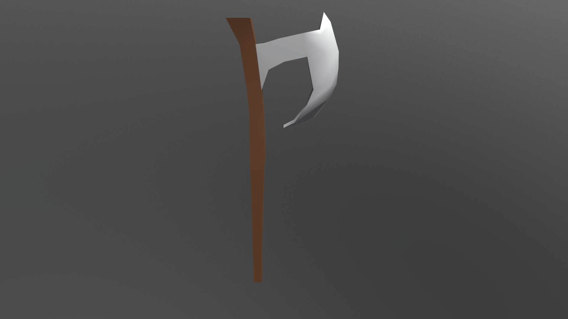 Vinking low poly axe