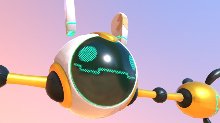 Mario + Rabbids Sparks of Hope SALESBOT 9.99+TX 3D Model