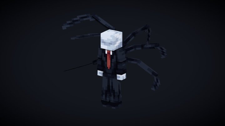 Slender man 3D Model