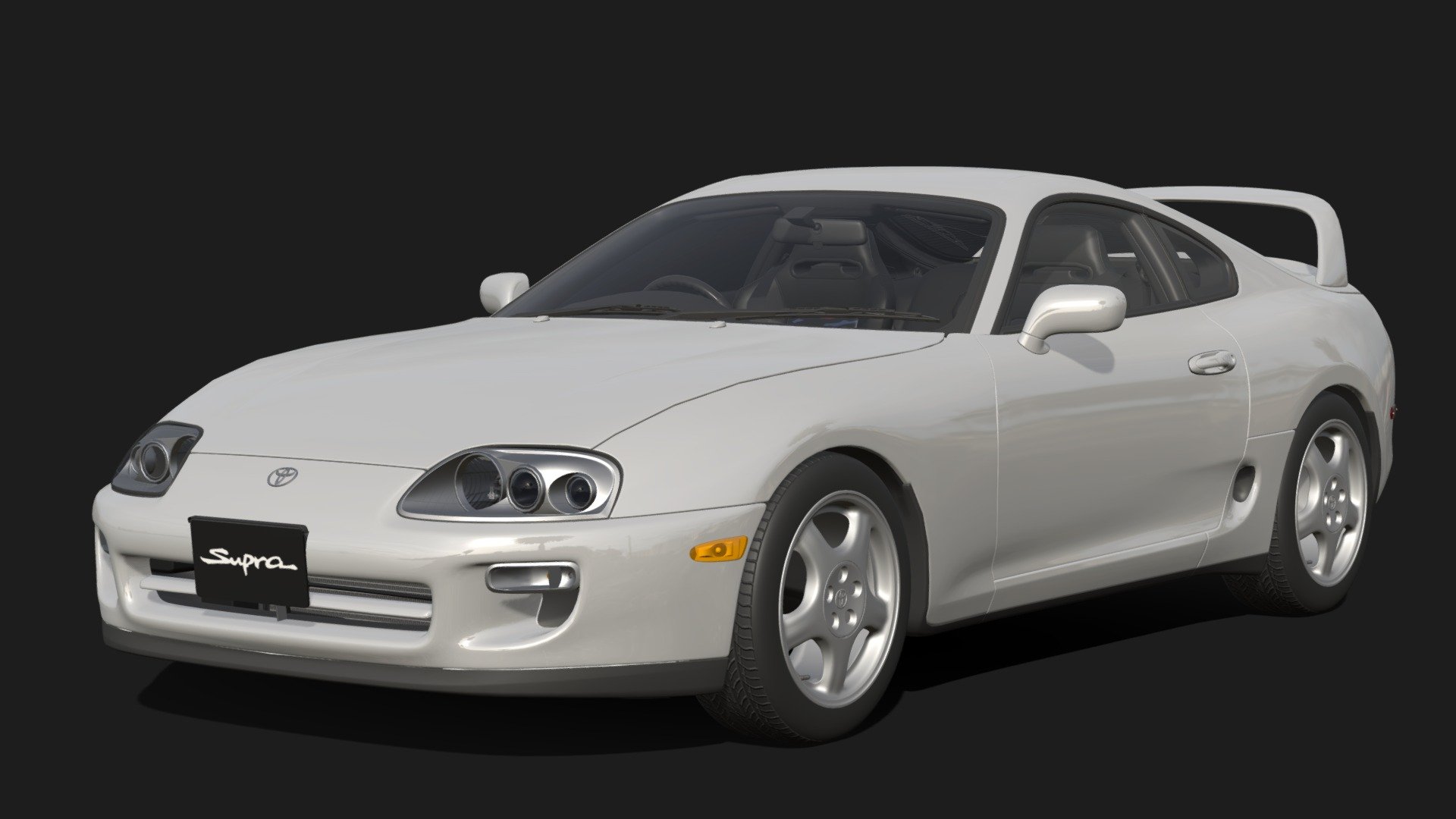 1997 Toyota Supra RZ - Download Free 3D model by OUTPISTON [d6ed137 ...