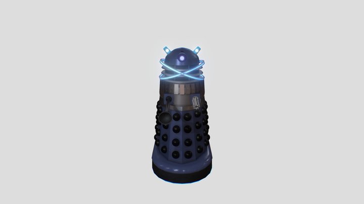 Time Controller Dalek - Peter Cushing Movies 3D Model