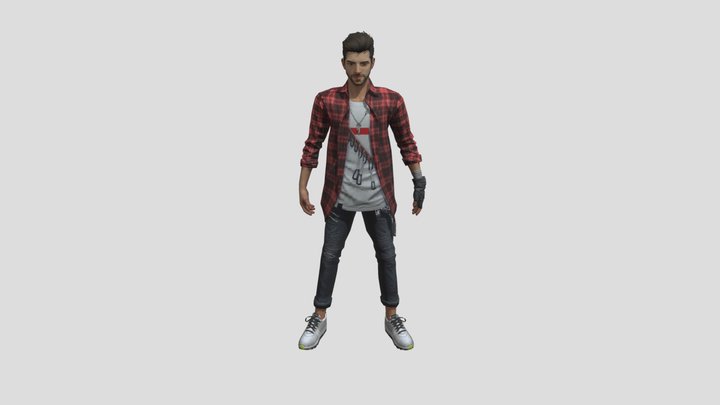 Youngster-bundle-free-fire 3D Model