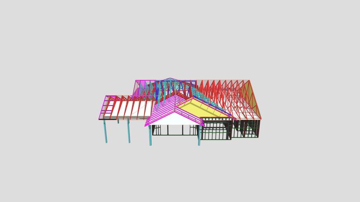 New Office Truss 3D 3D Model