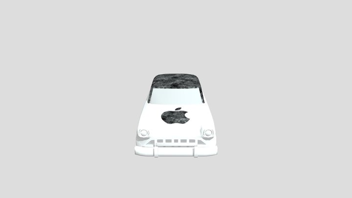 Old-Car Apple Style 3D Model