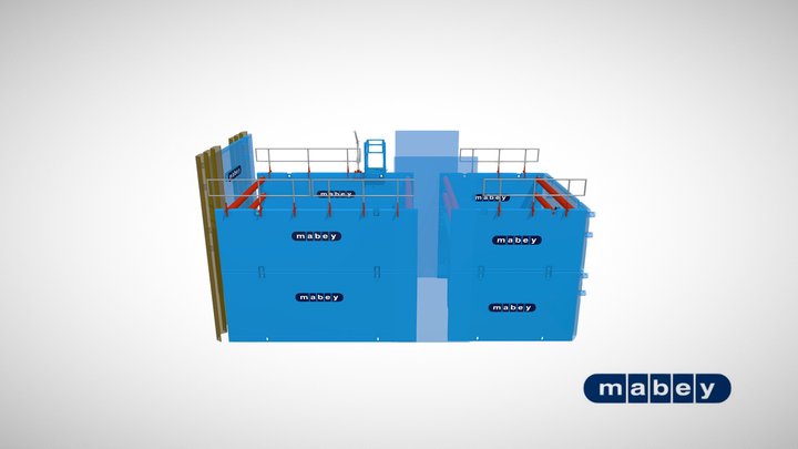 Receival Pit Shoring Solution 3D Model