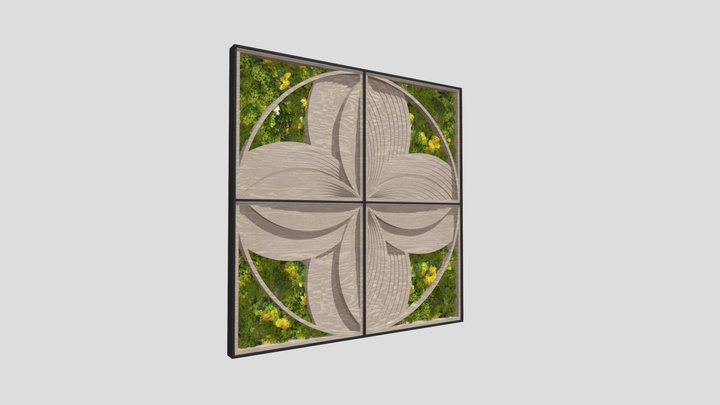 Walls of Eden - Tree Of Knowledge 1200x1200 3D Model