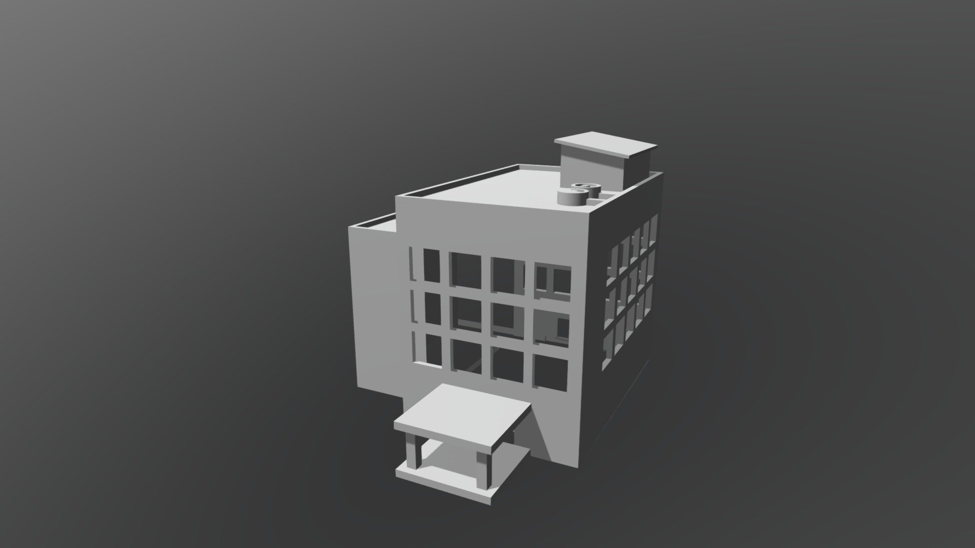 Prédio Empresarial - 3D model by Samurai981 [d6ef71d] - Sketchfab