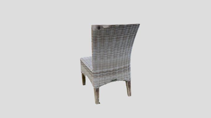 Deck Chair 3D Scan 3D Model