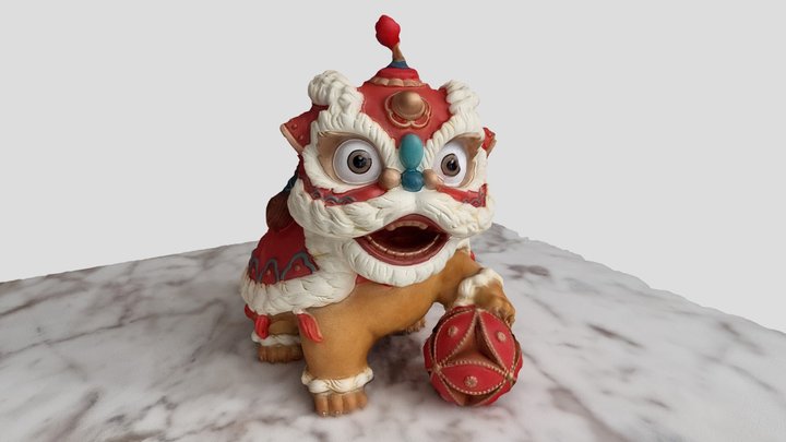 Chinese Dragon 3D Model