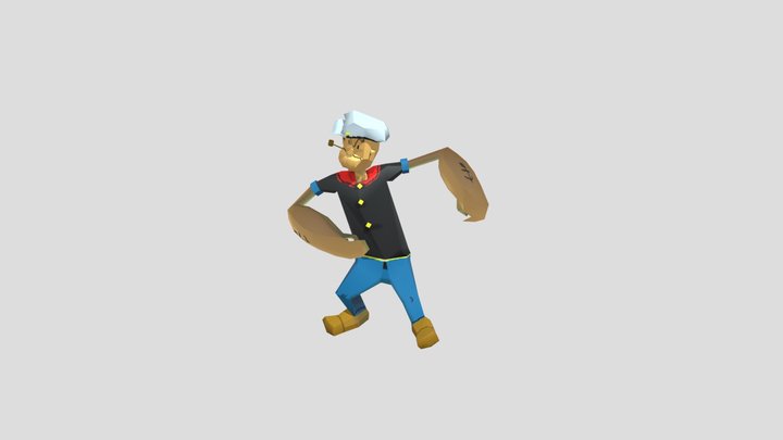 Popeye 3D Model