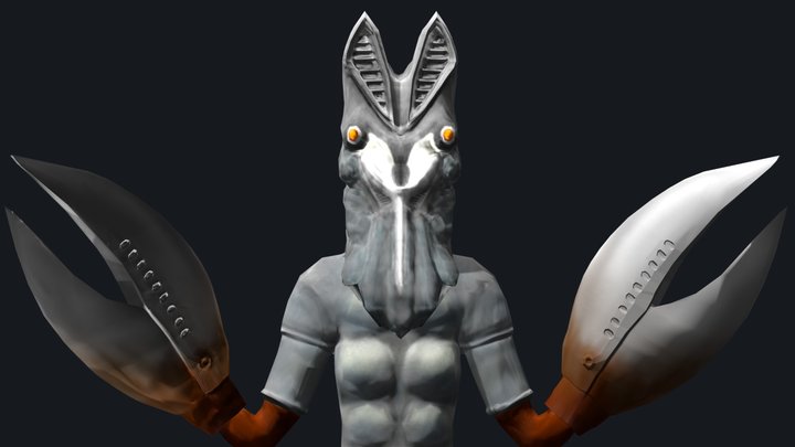 ALIEN BALTAN 3D Model