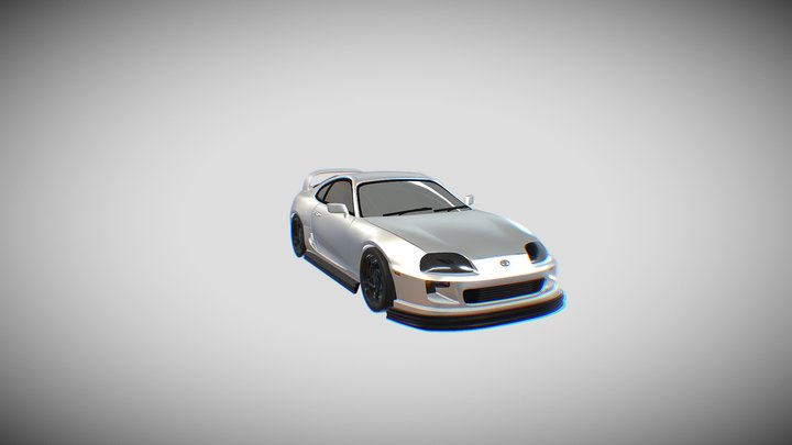 Toyota Supra MK4 blend 3D model - TurboSquid 2009343